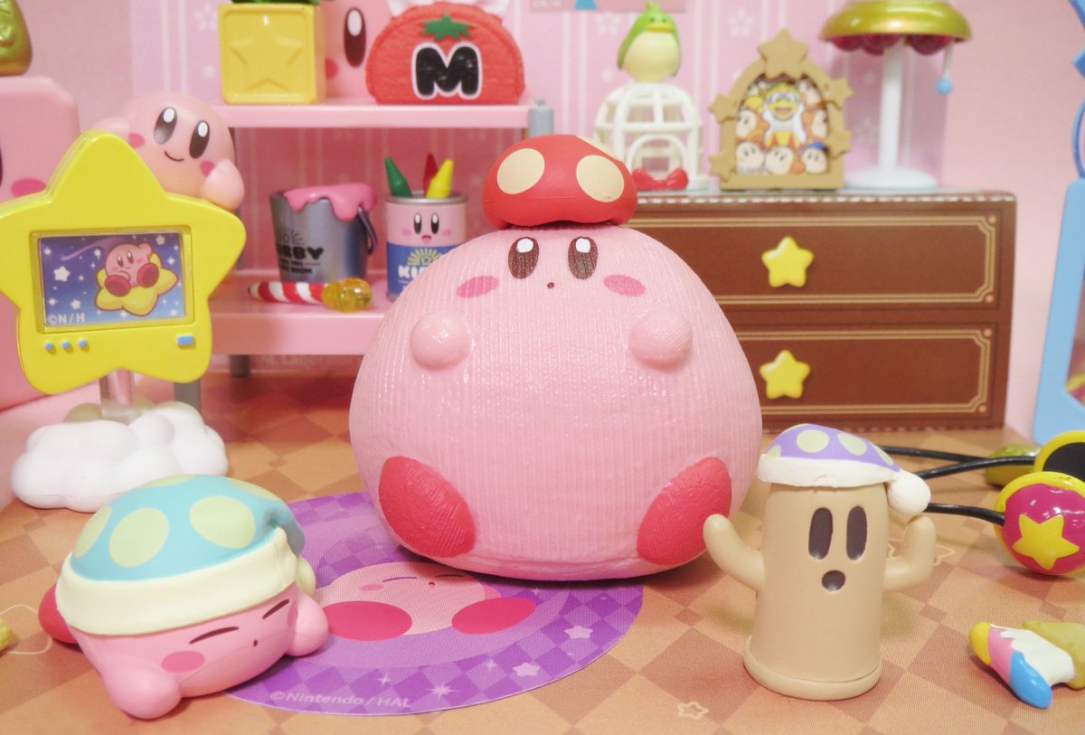 本日発売【星のカービィ しあわせカービィルーム】 内箱特典に