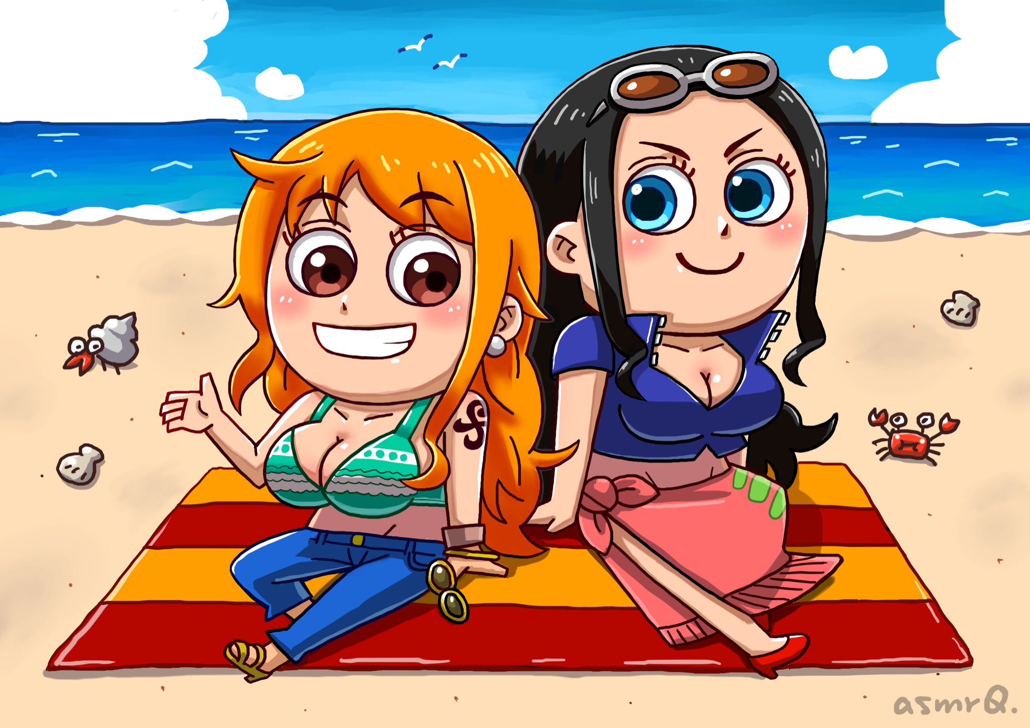 ミラバトnami ナミrobin ロビン ワンピースpsa9 8 連番