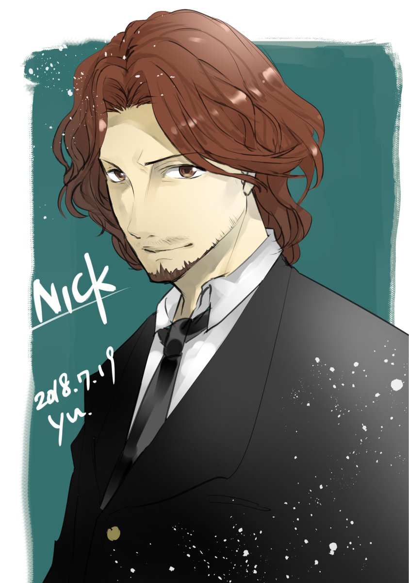 新キャラ ニック #人狼ジャッジメントイラスト