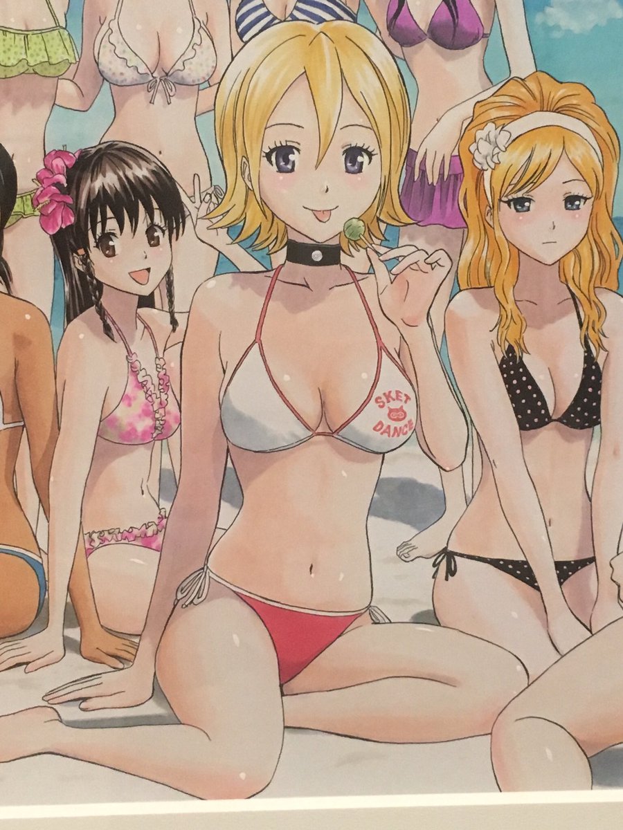 SKET DANCEは夏らしいカラー絵に入れ替わっていてずっと見てました(笑