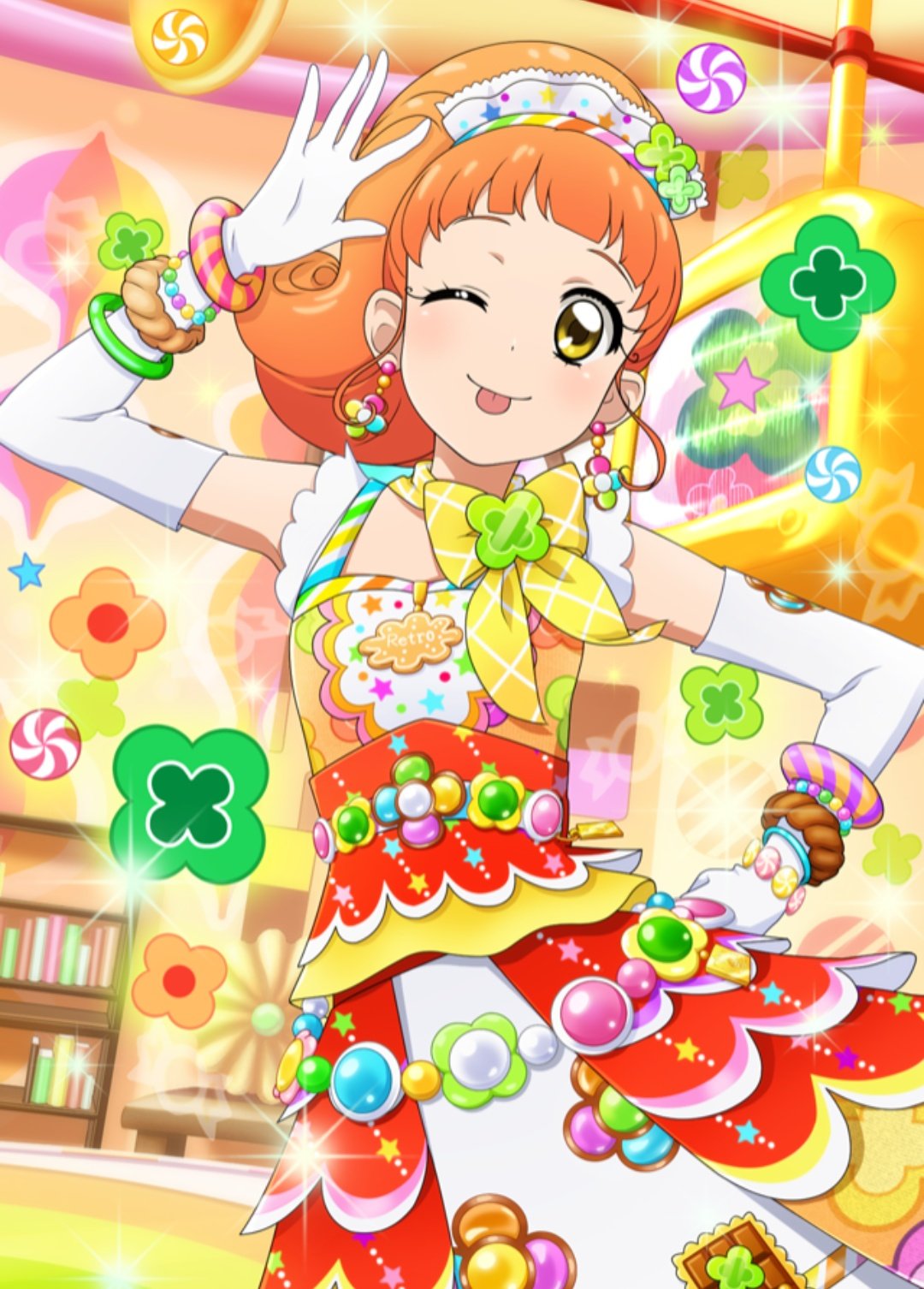 t*u様 アイカツカード キャンディハウスコーデ 栗栖ここね 排出版 t*u