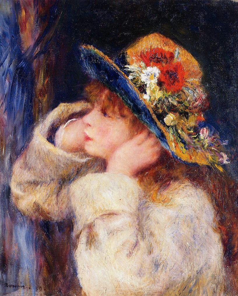Pierre-Auguste Renoir ピエール＝オーギュスト・ルノワール 《野の花