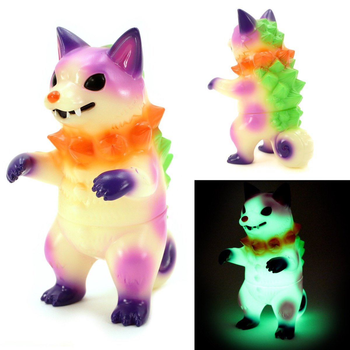 FEWMANY 銀座ロフト店にて、ハロウィン限定カラーのソフビを抽選販売