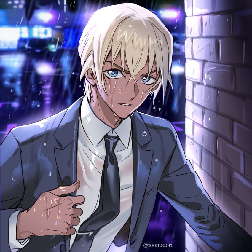 RT @foomidori: 安室透Detective Conan fanart