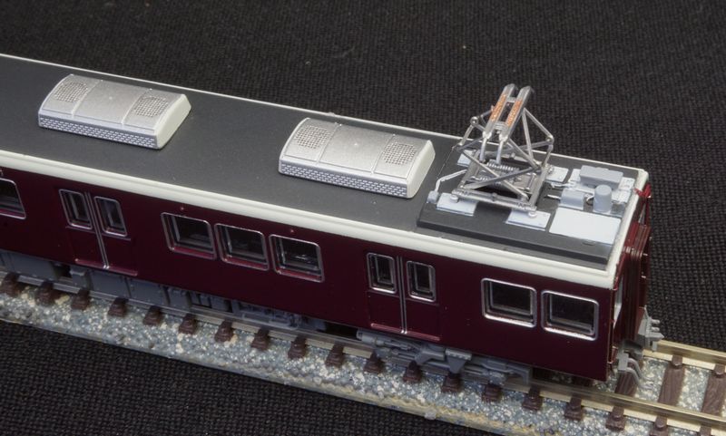 鉄コレ阪急7000系原型ベース 6012f 伊丹線4連 の 6692 です。屋根板を