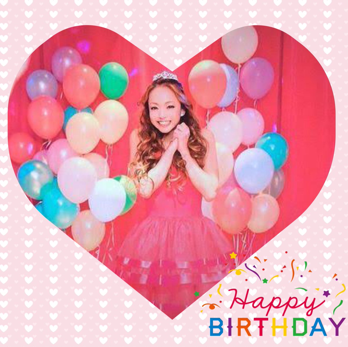 安室ちゃんお誕生日おめでとうございます💗✨ 安室ちゃんが笑顔で