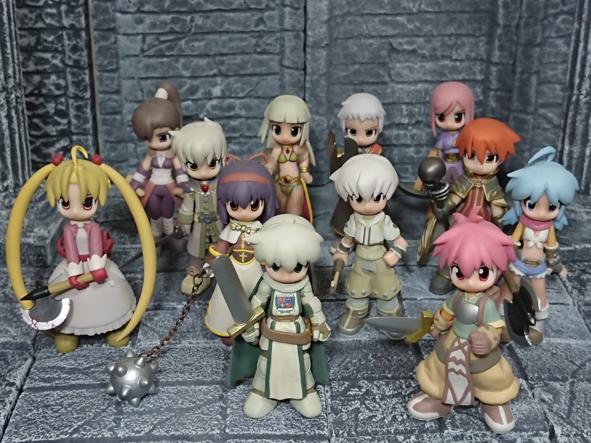 ラグナロクオリジン開始記念にラグナロクオンラインのフィギュア画像を