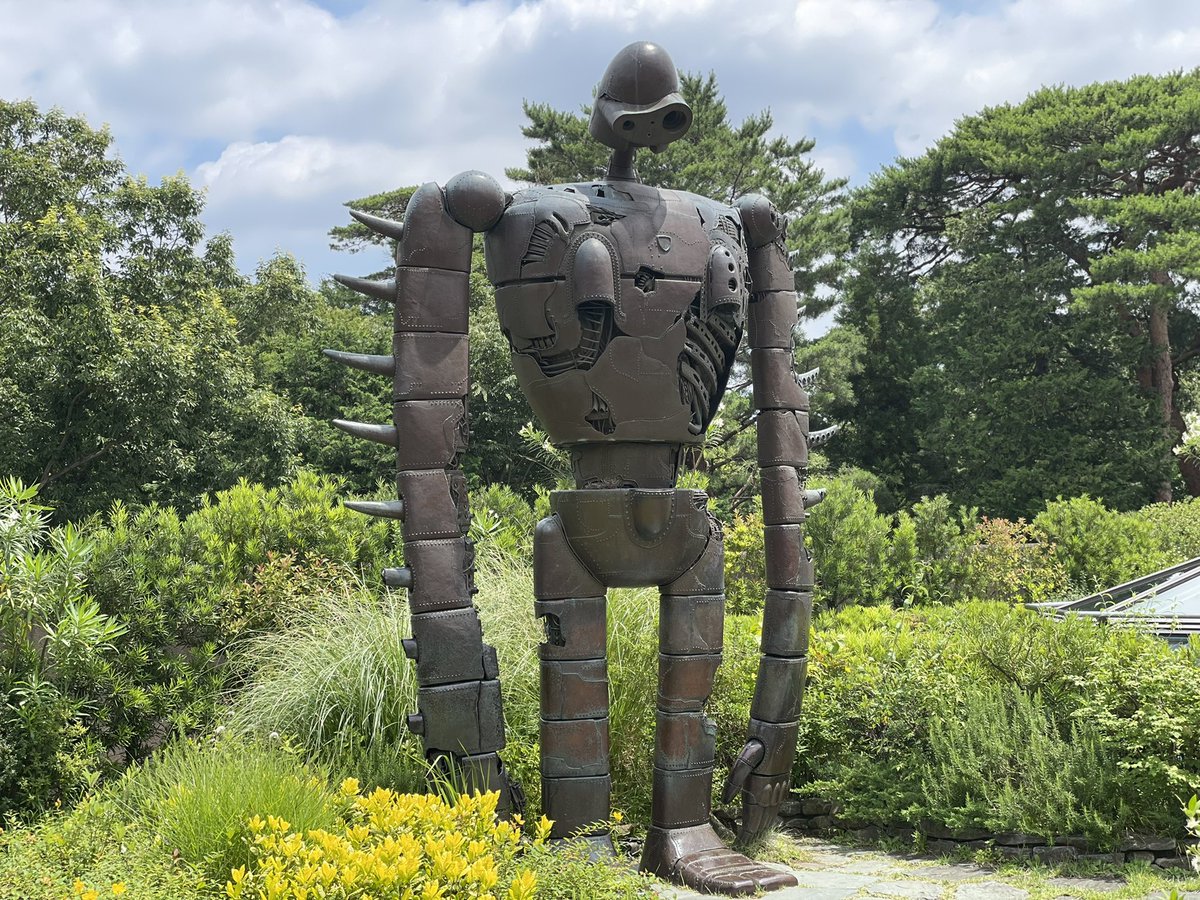 三鷹の森ジブリ美術館限定 屋上 ロボット兵 ジブリ美術館みにちゅあー
