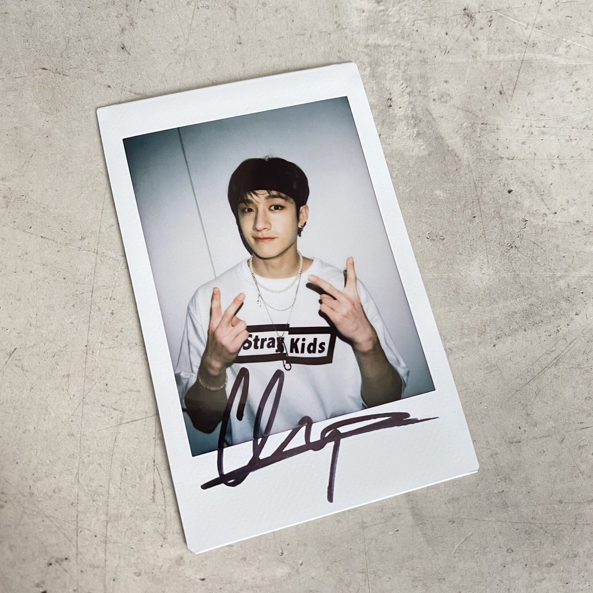 Stray Kidsチェキプレゼント📸／ WEGOコラボ発売記念🎉メンバーサイン