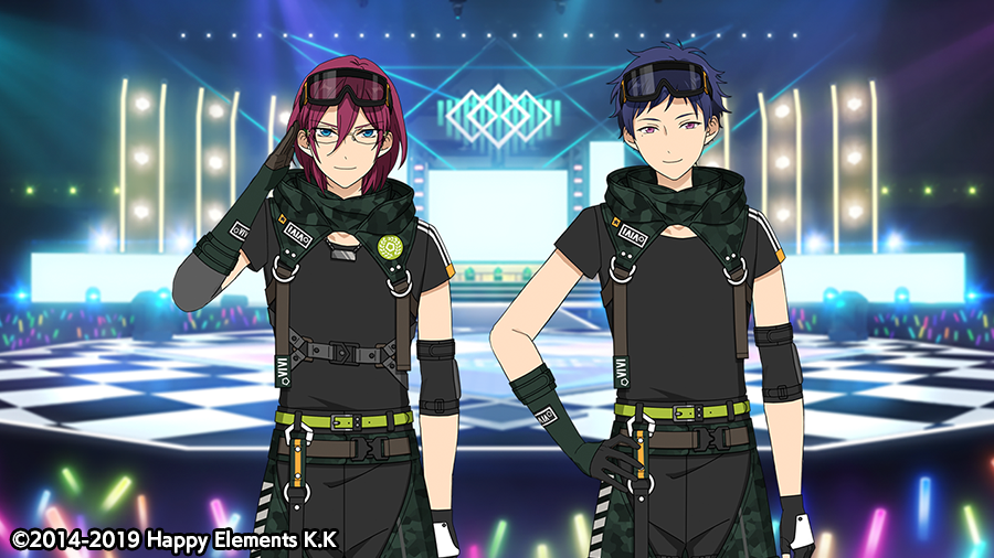 1/2)【スカウト情報】 茨と弓弦のカードにはルーム衣装が付いています