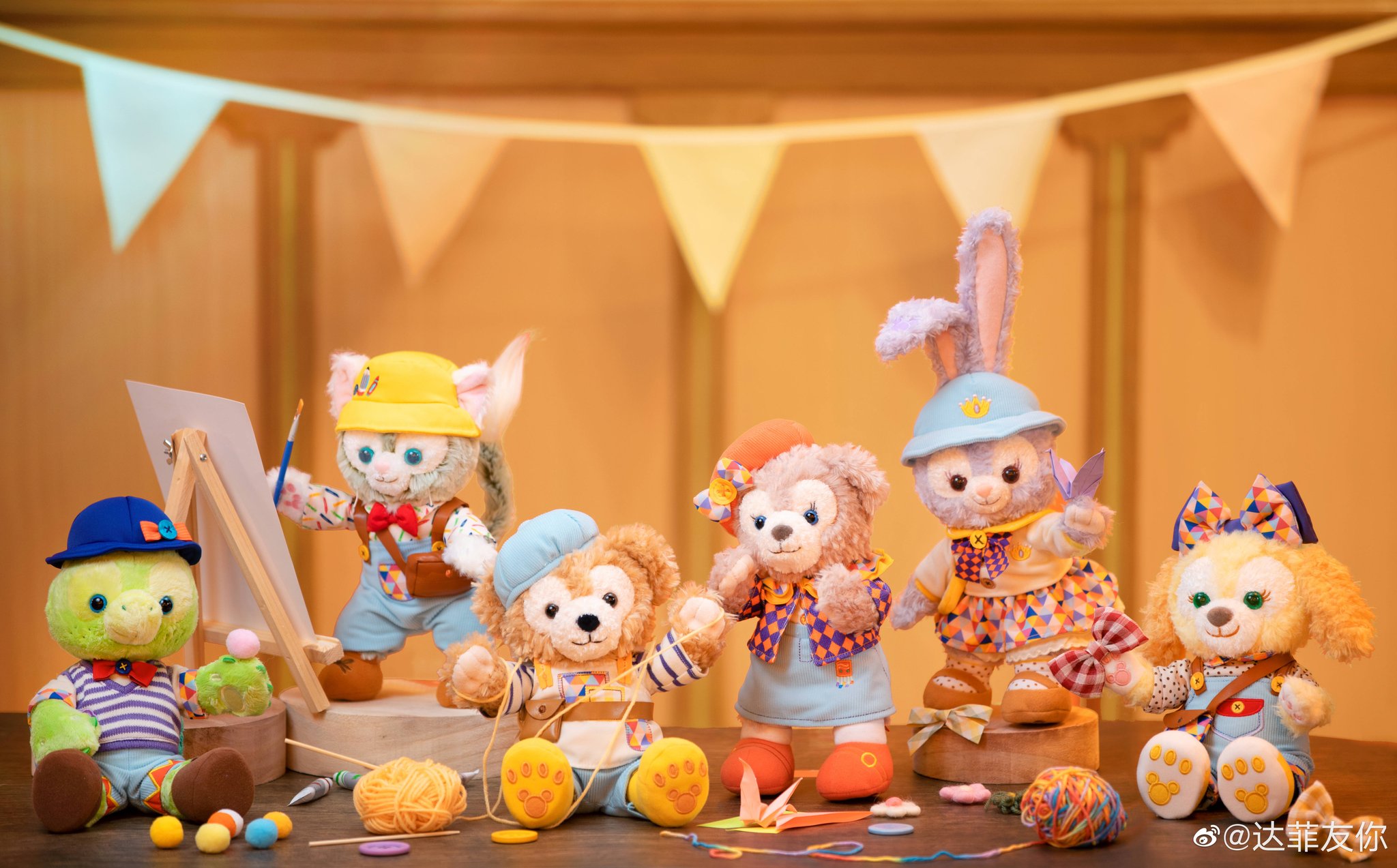 お顔厳選上海ディズニー2025春日クッキーアンssぬいぐるみ4475 お顔