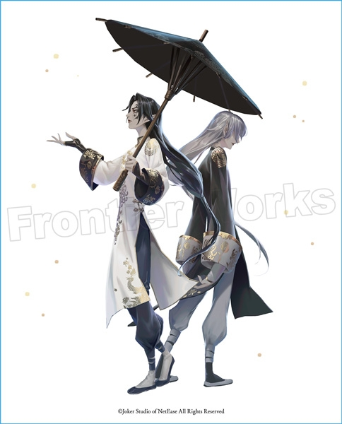 IdentityV 第五人格 キャンバスボード 白黒無常