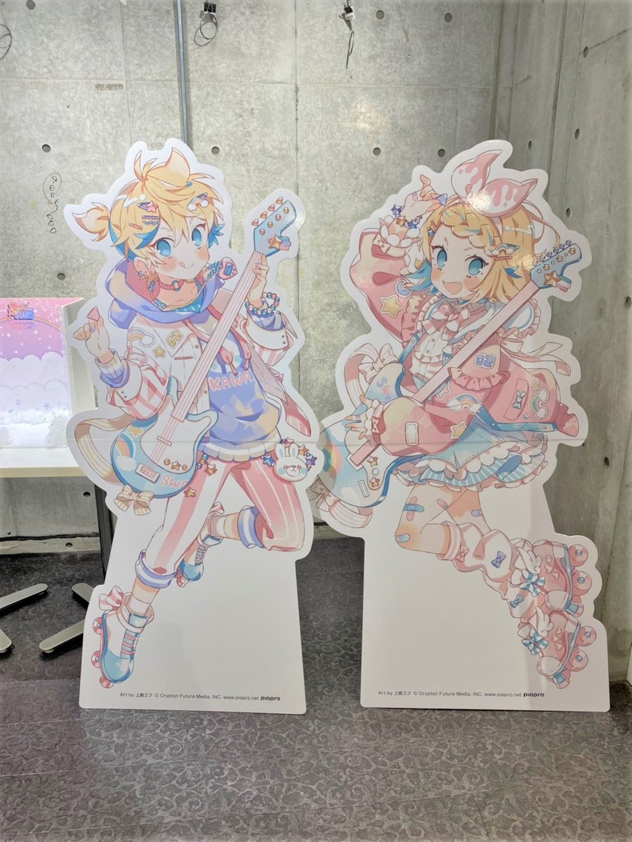 HATSUNE MIKU Digital Stars 2021」コラボカフェの内装のお写真を