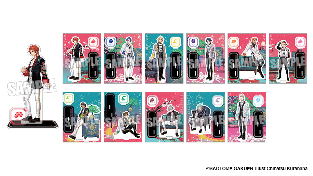 うた☆プリ】【BOS限定】【受注生産】 アクリルスタンド 雪月花