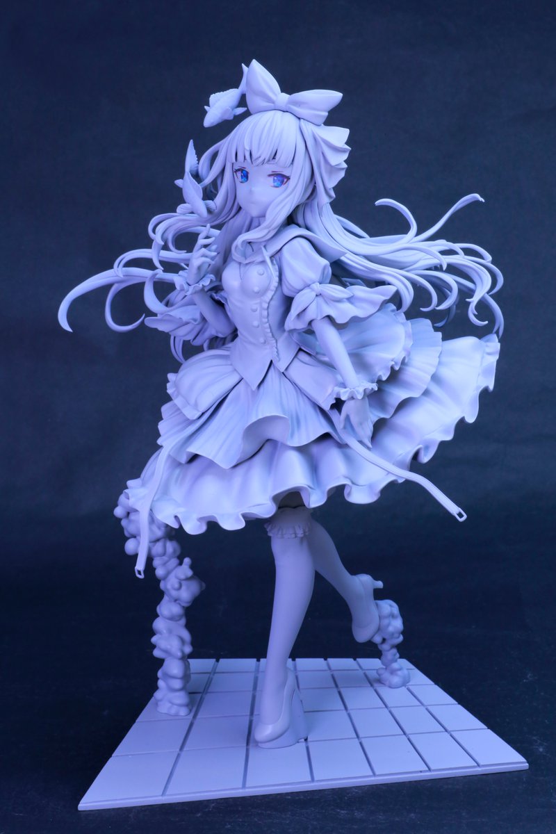 オリジナルイラスト「透花回廊 ～水底のアリス～」がALUMINAさん