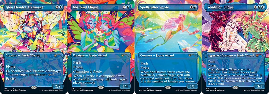 Secret Lair、【Faerie, Faerie, Faerie Rad】が公開されました