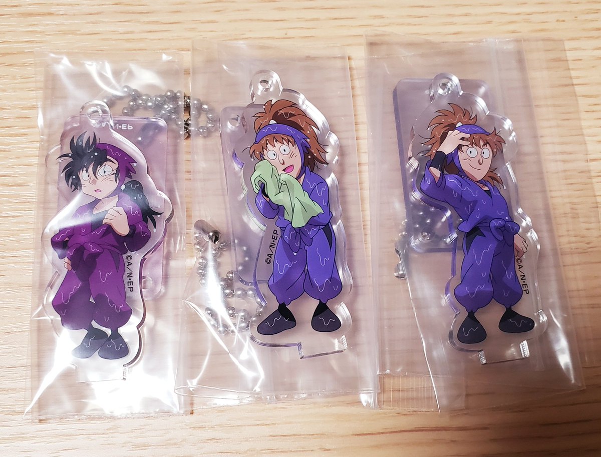 交換 】 忍たま乱太郎 雨濡れ 水濡れ スタキー スタンド付きアクリル