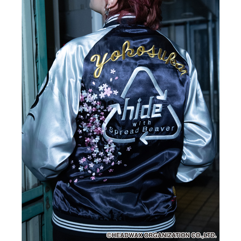 hide The 23rd Memorialスカジャン】大好評につき通販分のM・Lサイズが