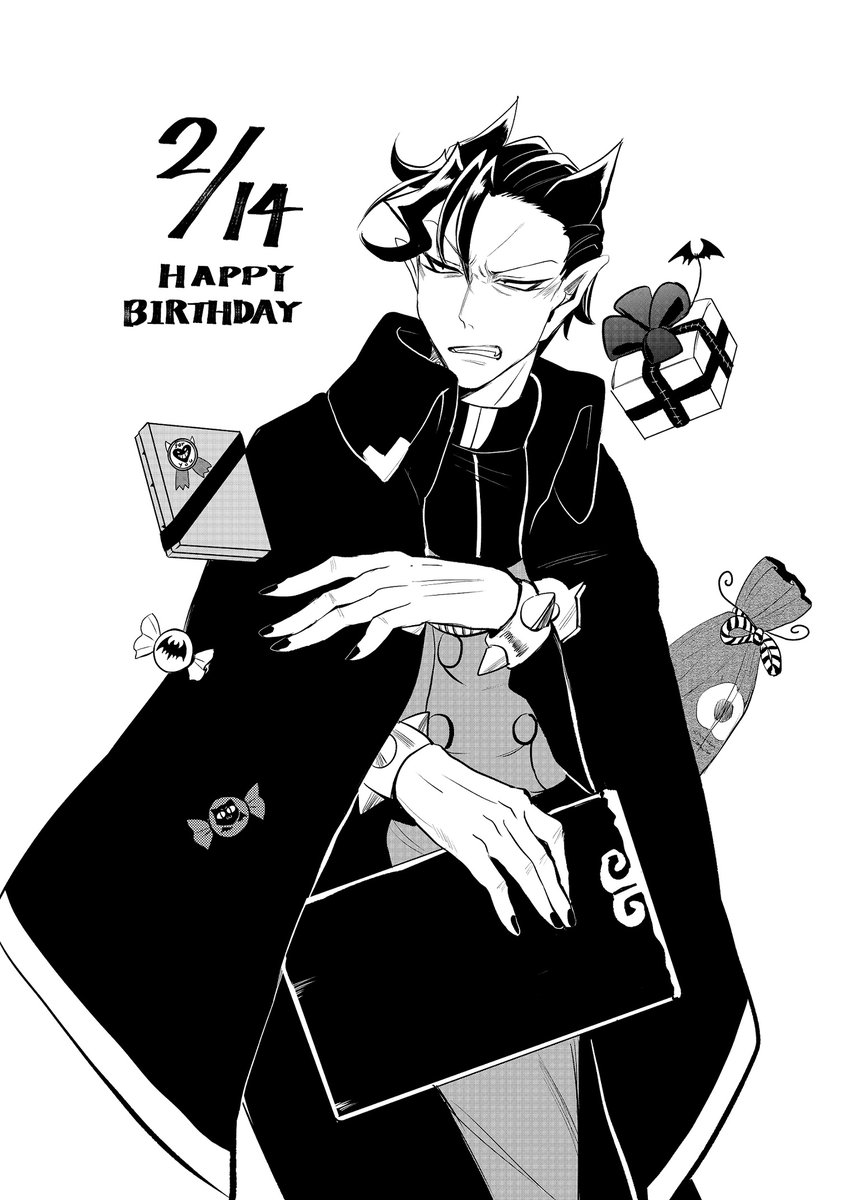 RT @osamun24: 2/14！カルエゴお誕生日おめでとう！ きっと喜んで