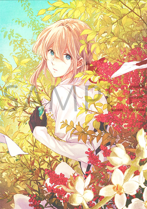 ヴァイオレット・エヴァーガーデン】 「額装アート」再入荷しました