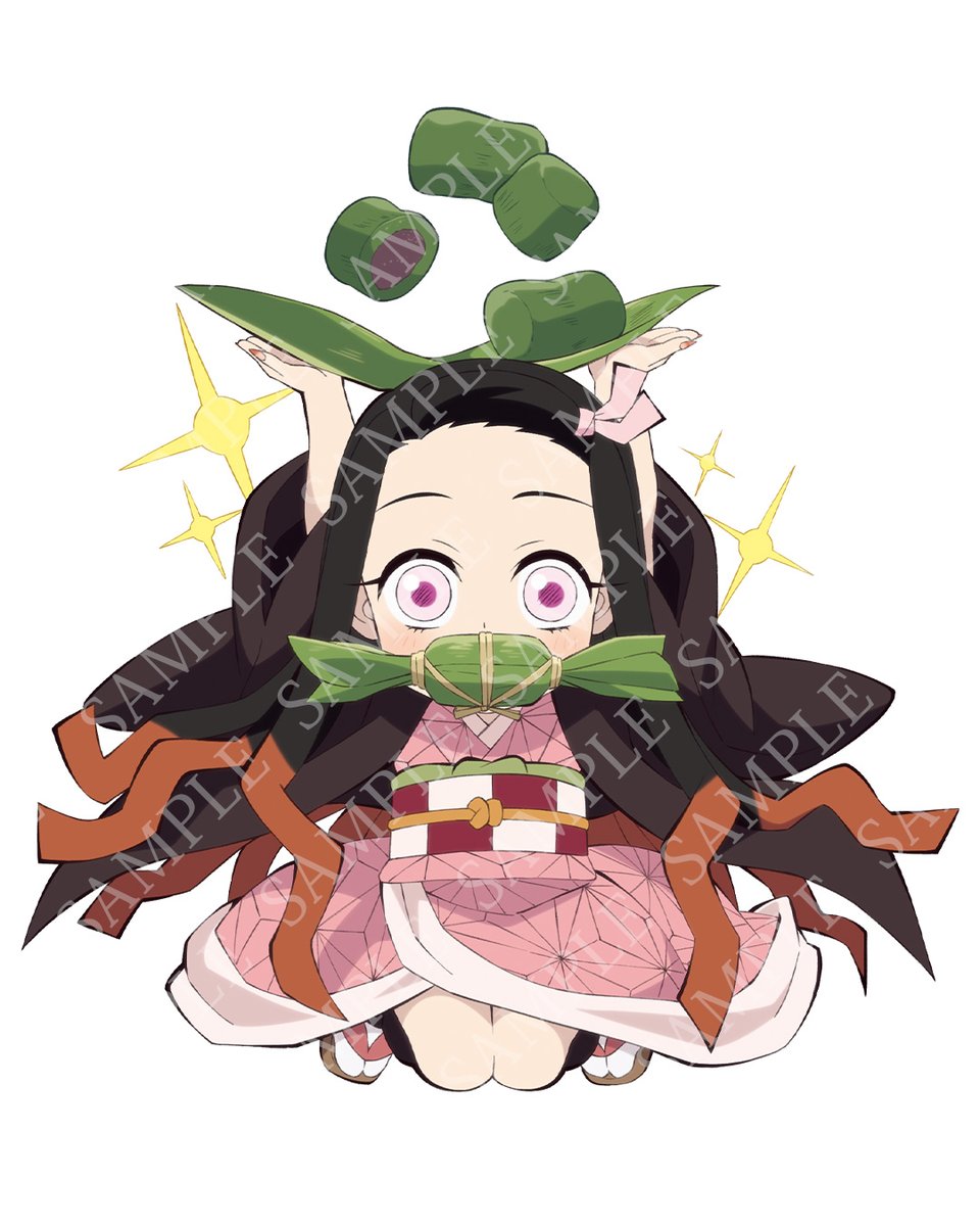 スタンディPOP原画版 ダイニング　書き下ろしイラスト 鬼滅の刃 竈門禰豆子