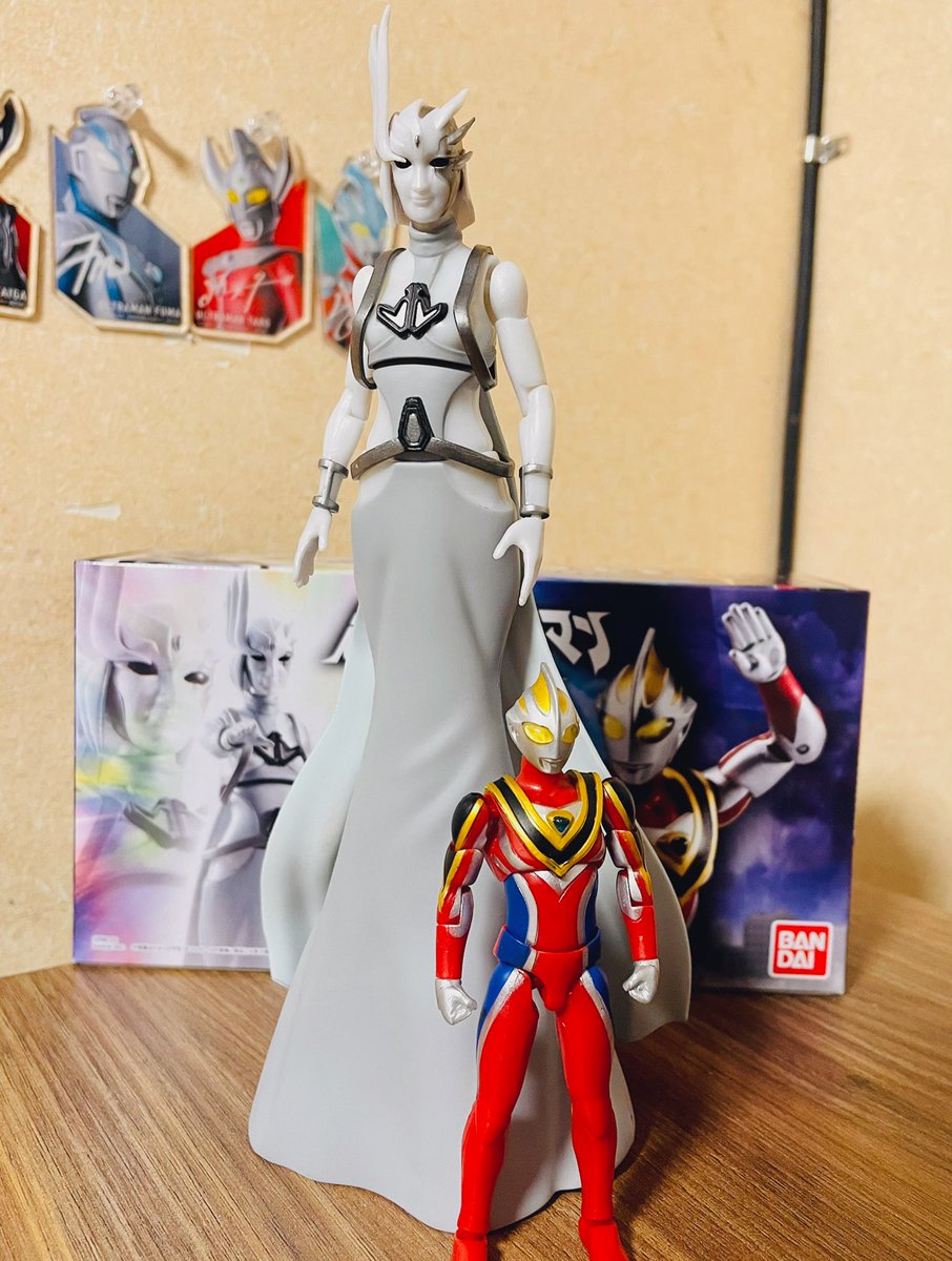 超動ウルトラマンガイア天使降臨のセットが届いた！ 予約当時、ゾグ第1