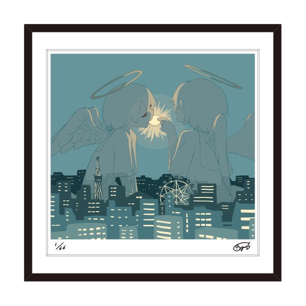 GOODS紹介】 ・額装ポスター 「日食」、「空を歩く」、「伝える