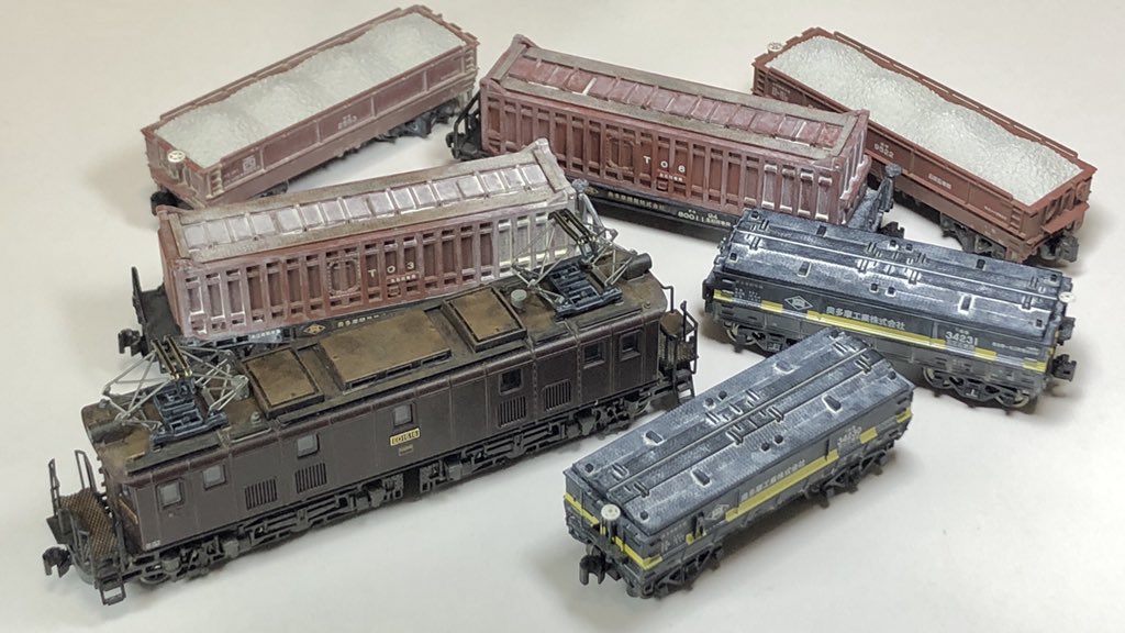 これでED16もできたことにして、編成ということでイケそうなのでﾖｼ