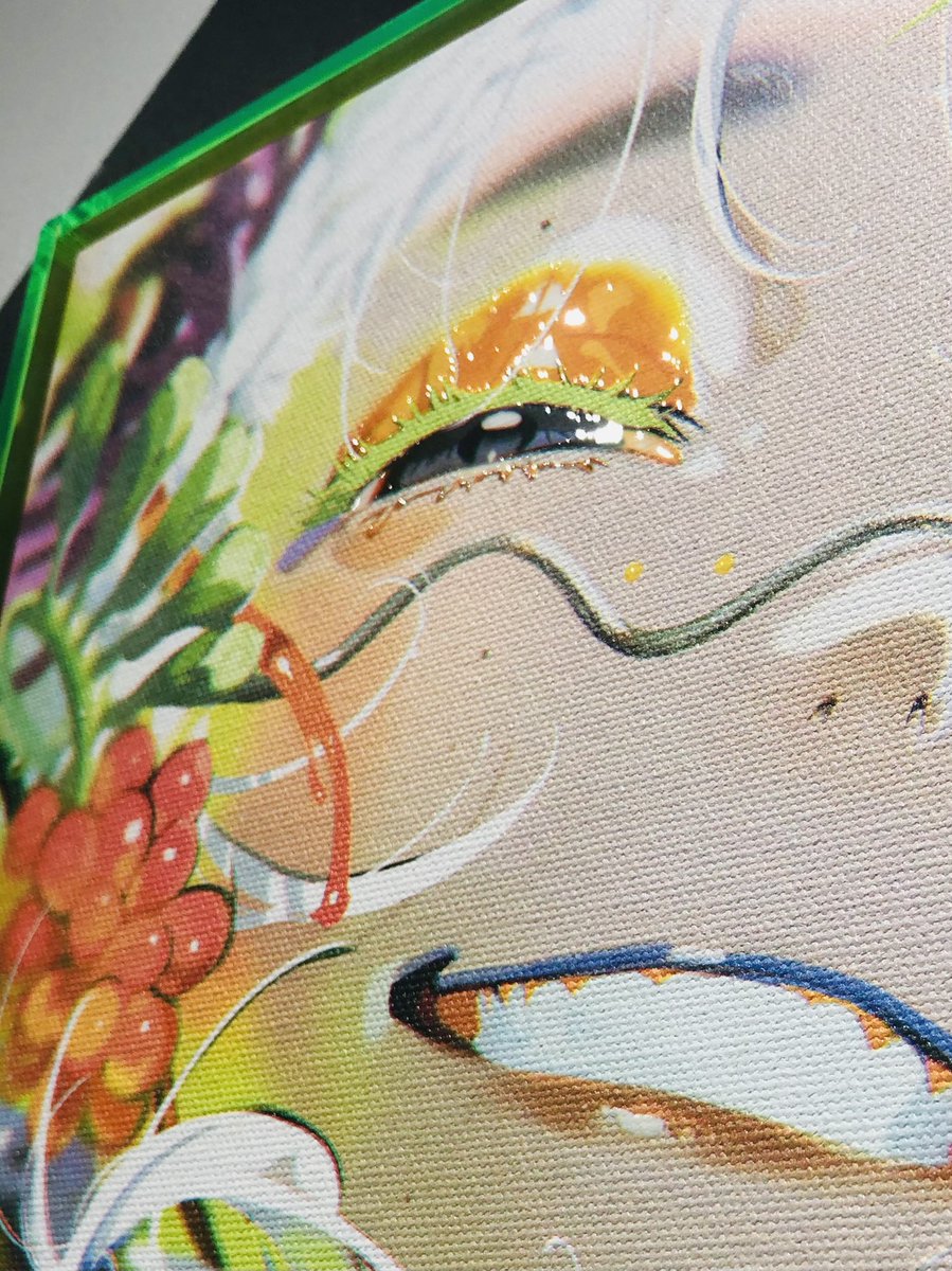 個展作品紹介】 「EGO - BEAT」「EGO - GRIN」 300x300mm 仕様