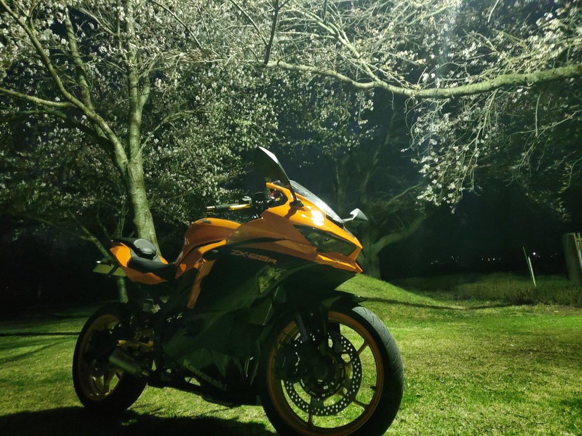 KAWASAKI ZX-25R オレンジ🍊 いじり初め4ヶ月、本当に頑張りました