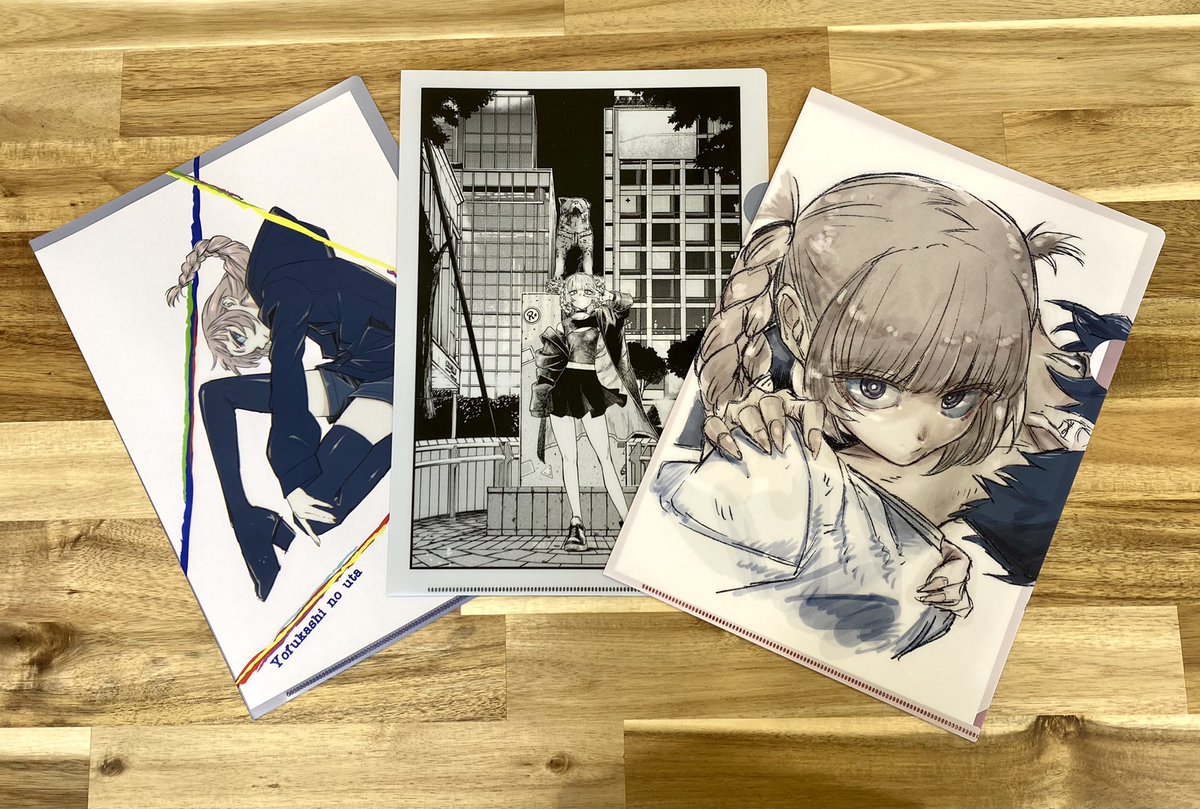 よふかしのうた商品②】 ーグッズー ・アクリルスタンド（全3種