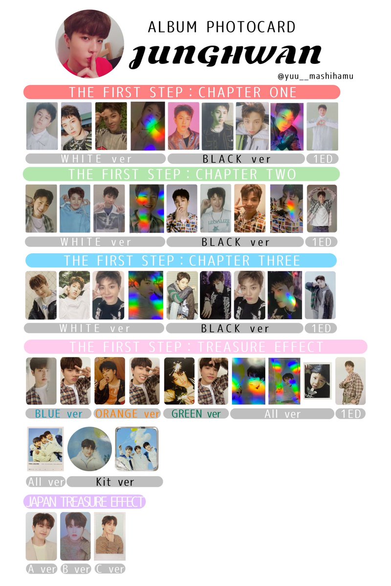 ジョンファンver 交換などにご使用の際は固定ツイートお読みください