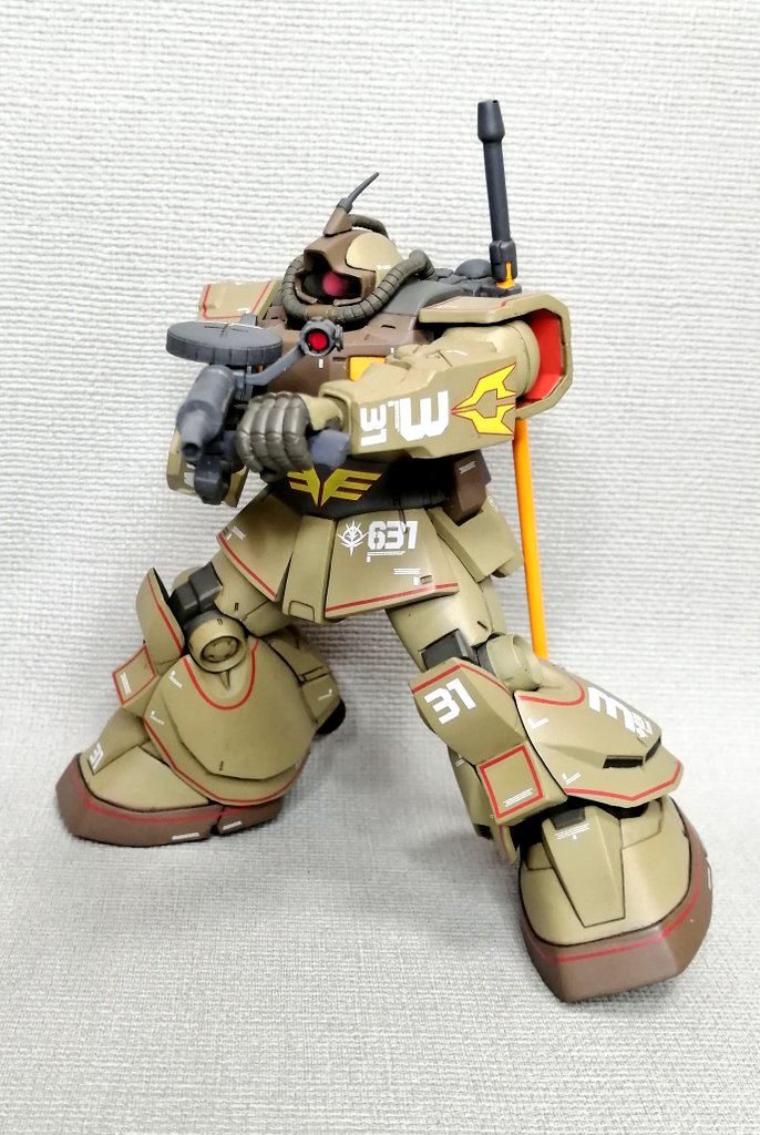 ドムトロピカルテストタイプ #ジオノグラフィ デザートカラーのドムを