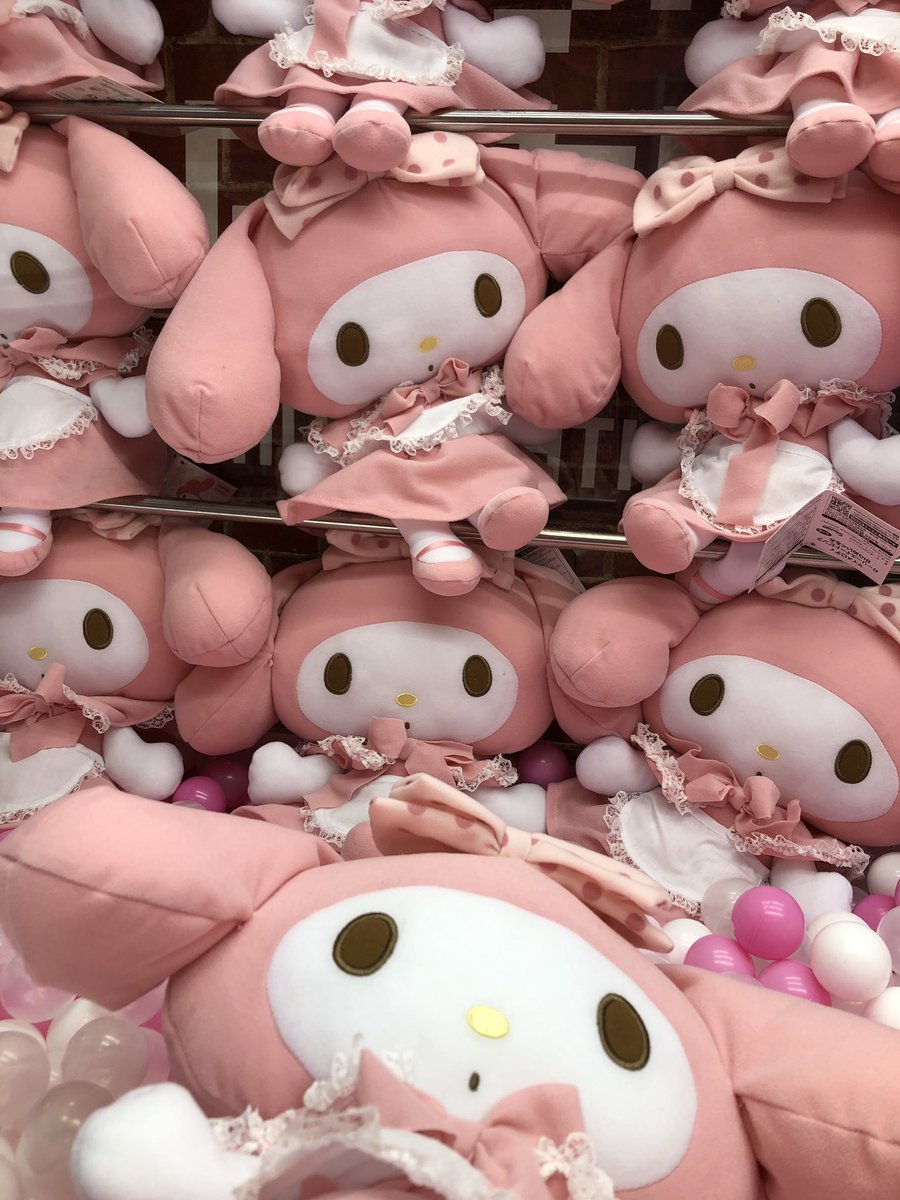 プライズ】「マイメロディ ガーリースイートピンクBIGぬいぐるみ」入荷