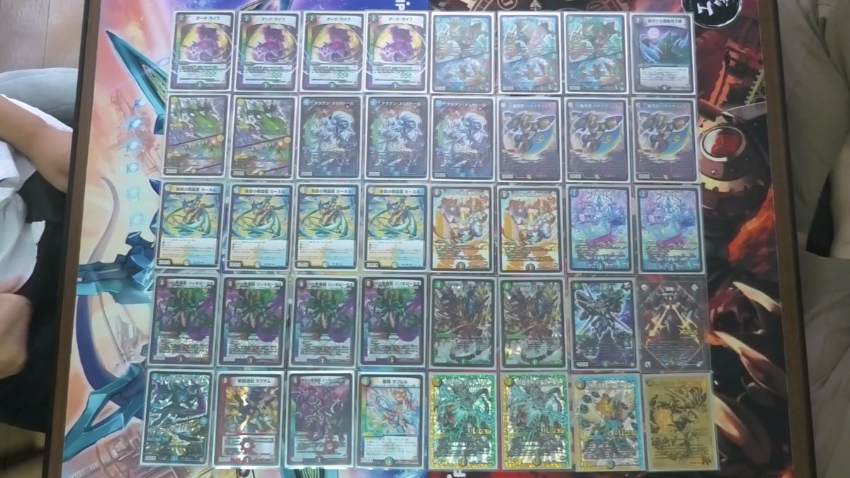 今日の動画で使用した「5Cバスター」のデッキリストです！ 動画見て