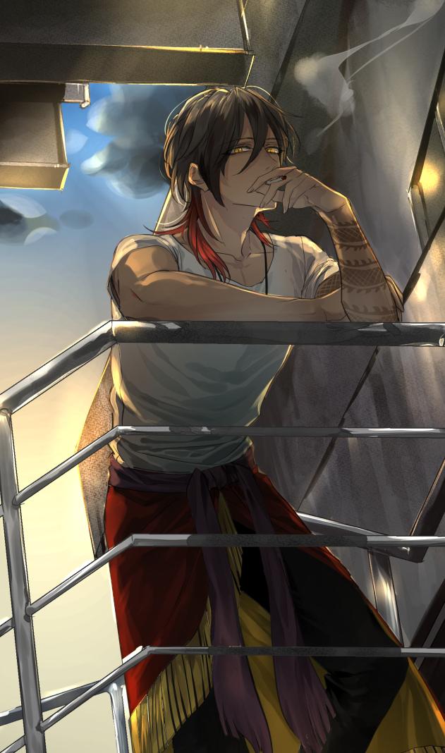 お気に入りの大倶利伽羅を再度アップするタグ 結構たくさん描いた