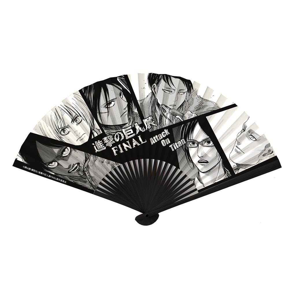 進撃の巨人 扇子 全4種 コンプリート 進撃の巨人 扇子 全4種 コンプリート