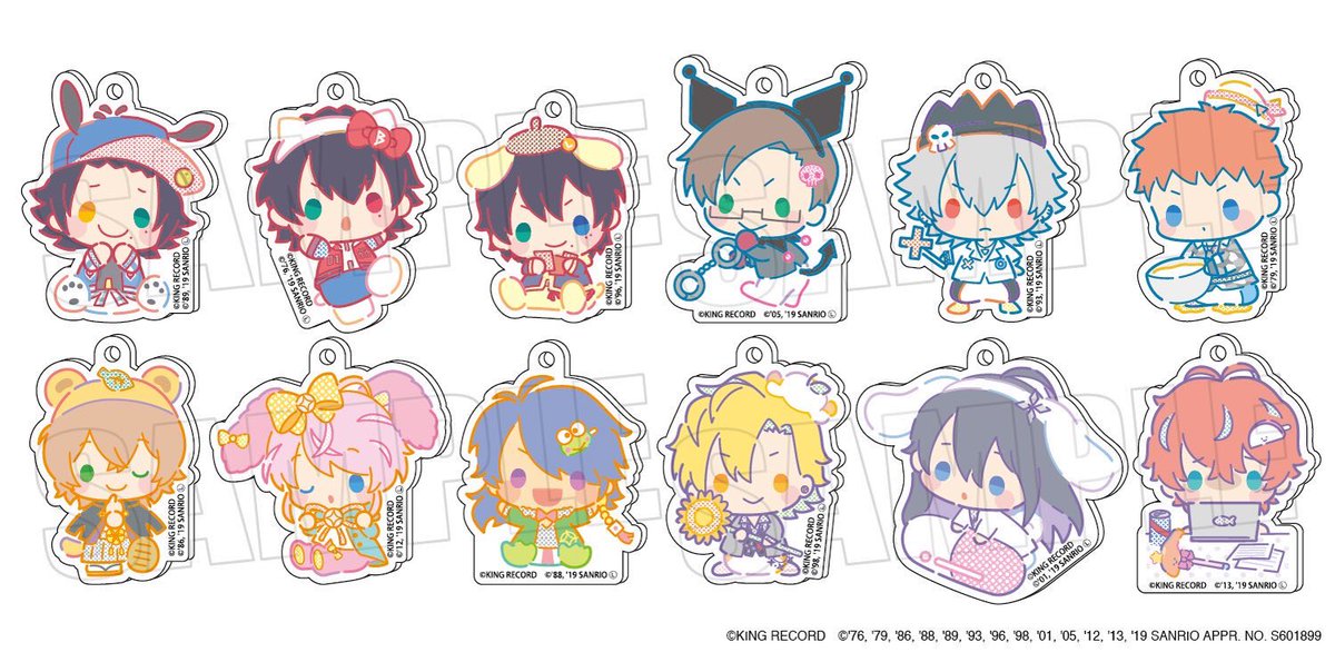 本日発売】 「ヒプノシスマイク SANRIO NAKAYOKU EDIT」のグッズ販売