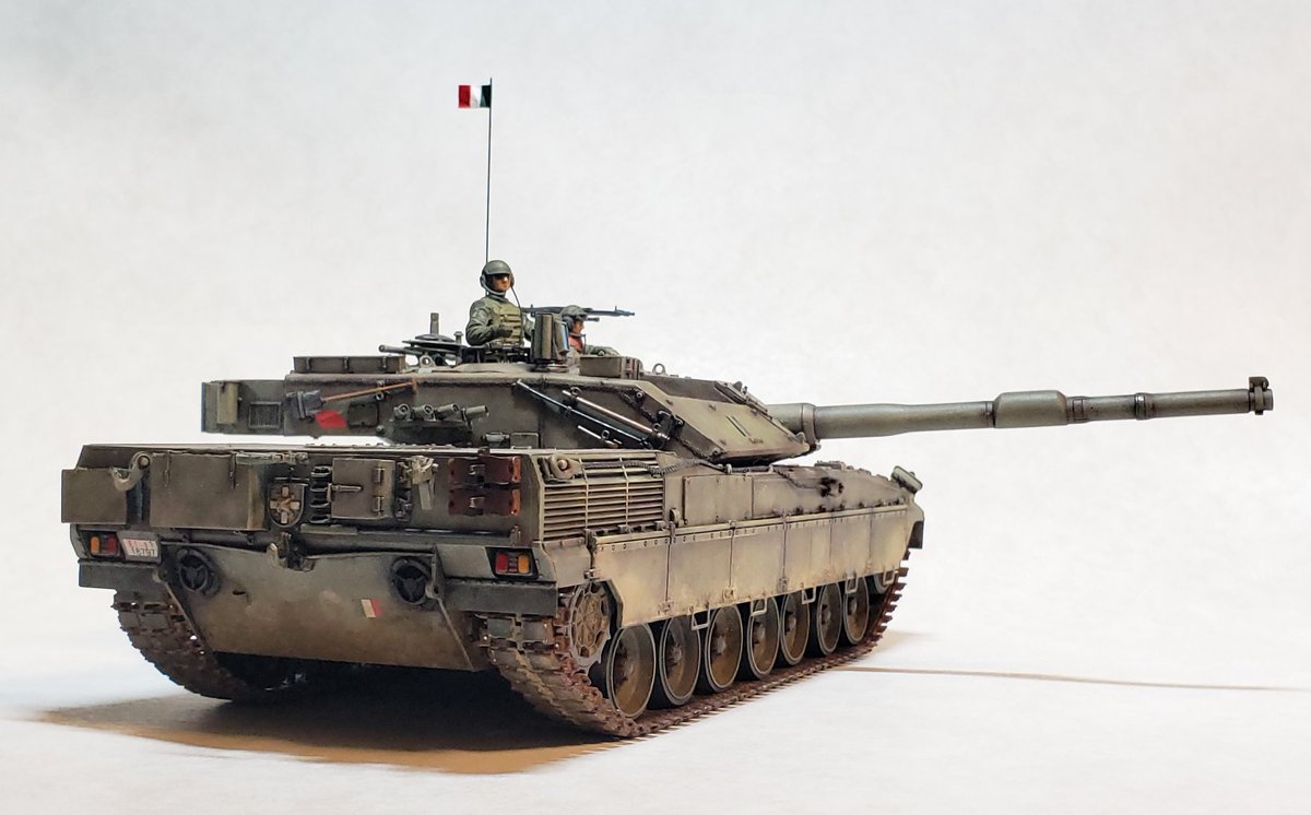 完成】トランペッター 1/35 C1アリエテ イタリア同盟先鋒。初ギミック