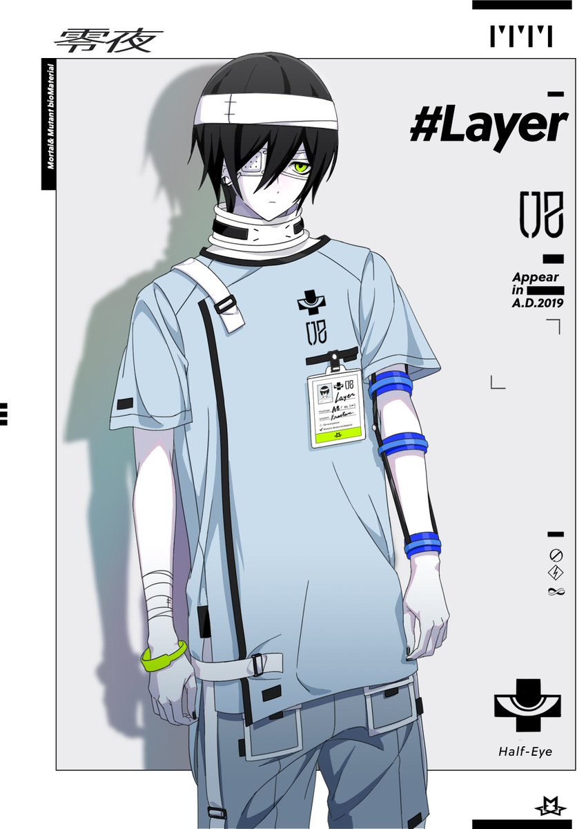 コンパス オリジナル新ヒーロー ”零夜” 制作しました。 パラレル