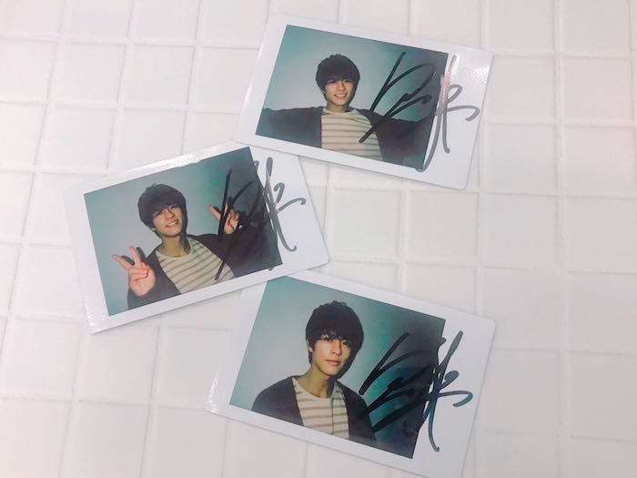 俳優の #奥野壮 さん @okuno_so_ から抽選で3名様にサイン入りチェキを