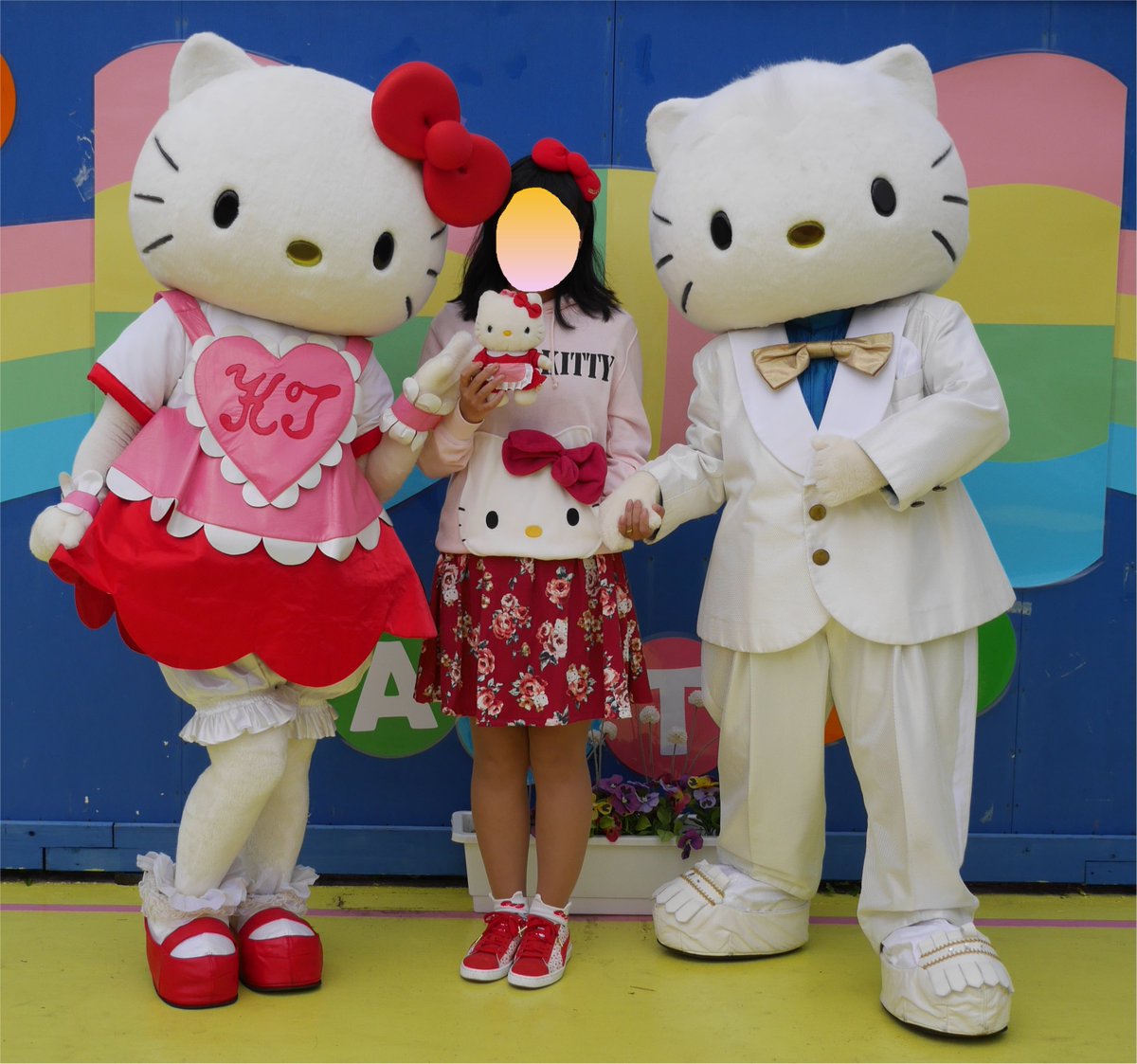 西武園ゆうえんち メルヘンタウン キティちゃん ダニエルくん