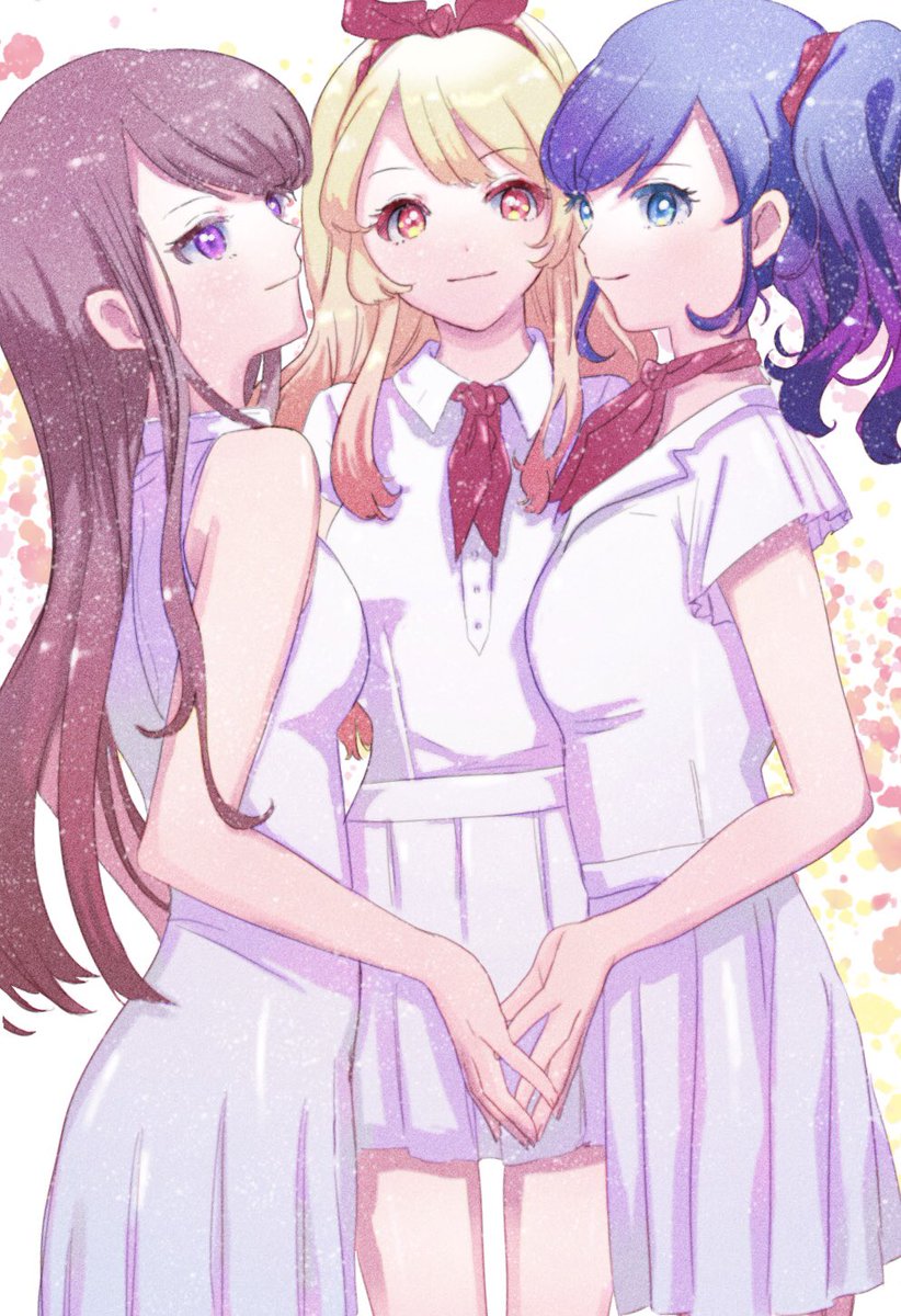 つ…ついにソレイユ…😭 #アイカツ #星宮いちご #霧矢あおい #紫吹蘭