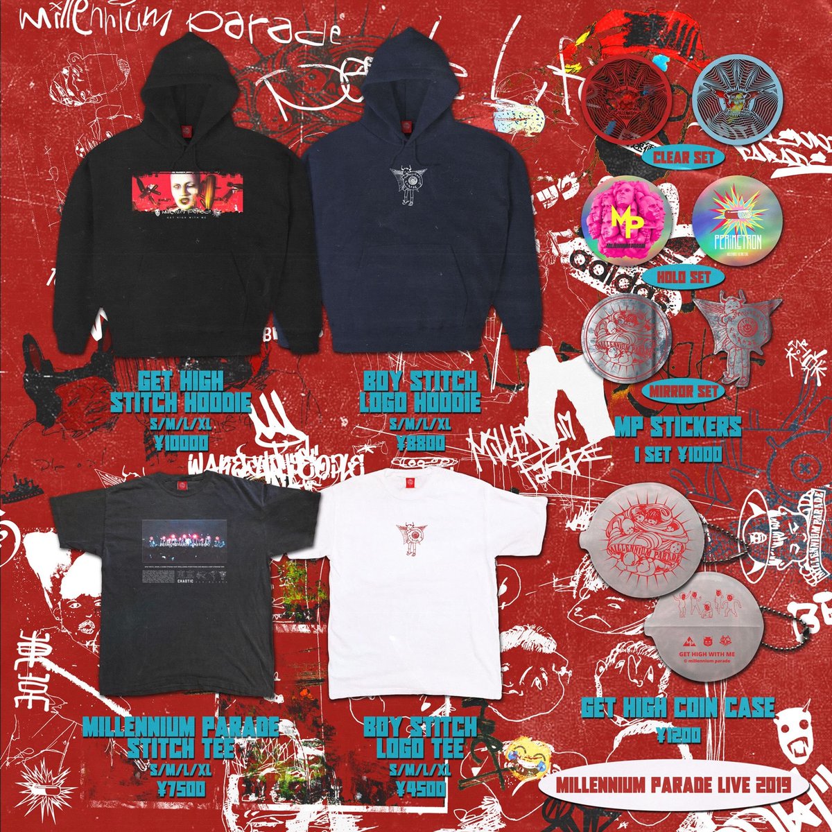 millennium parade 3D LIVE 2019 Official Goods ㅤ □12/3 大阪なんば