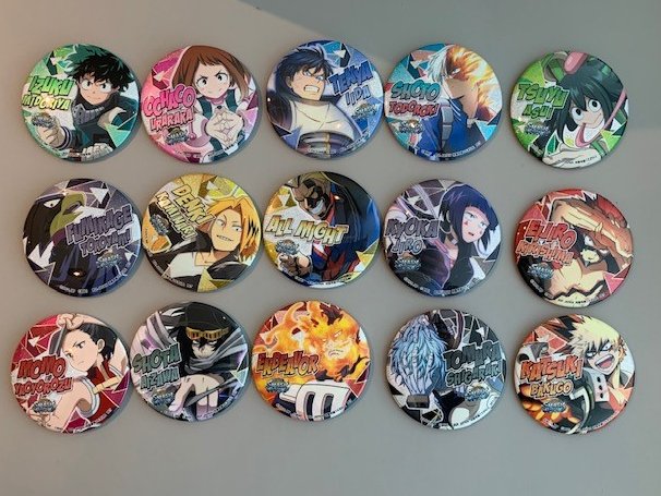 さらに本日から、 『僕のヒーローアカデミア グリッター缶バッジ