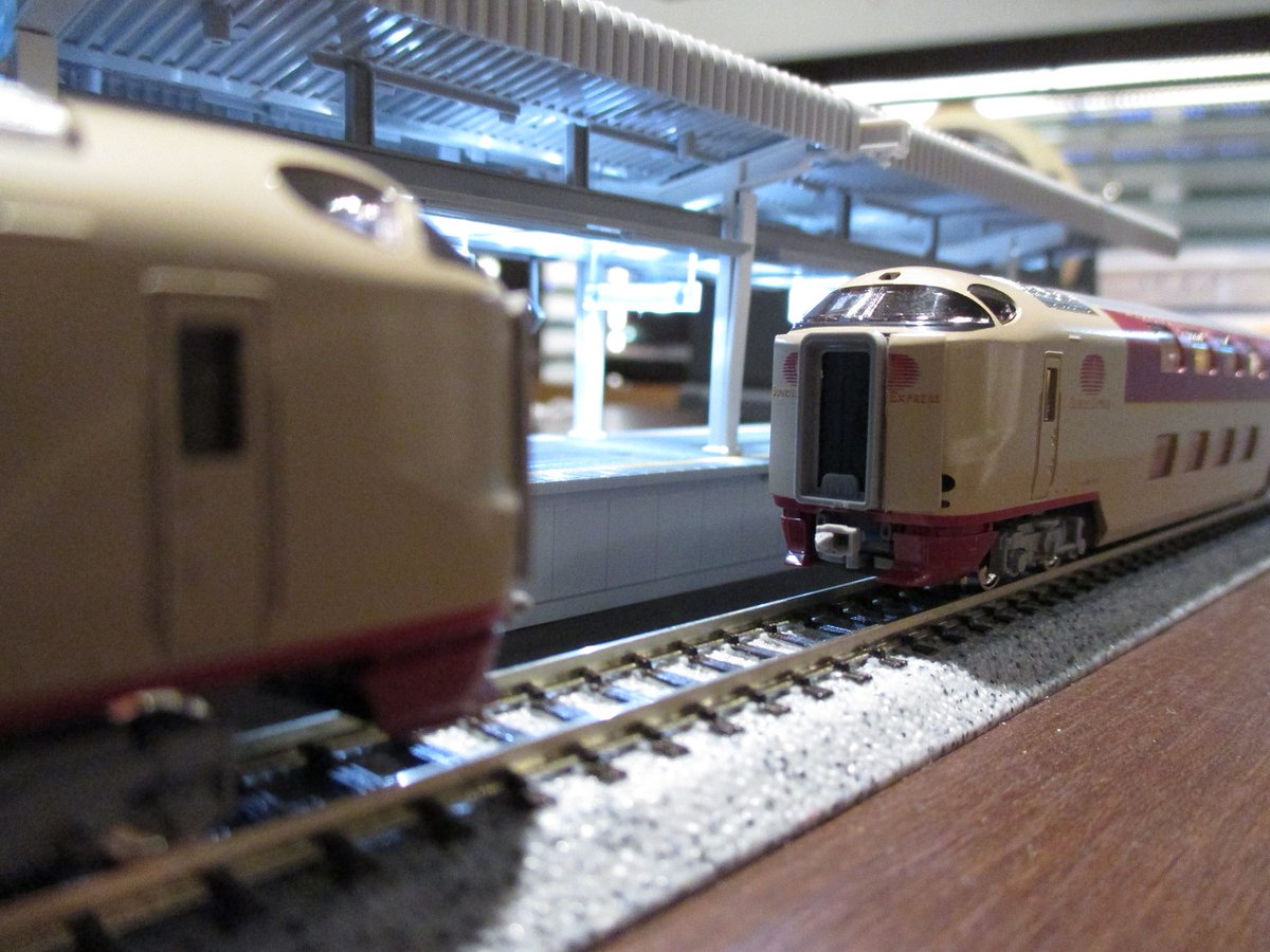 併結時の形態にこだわる】285系サンライズエクスプレス(パンタグラフ