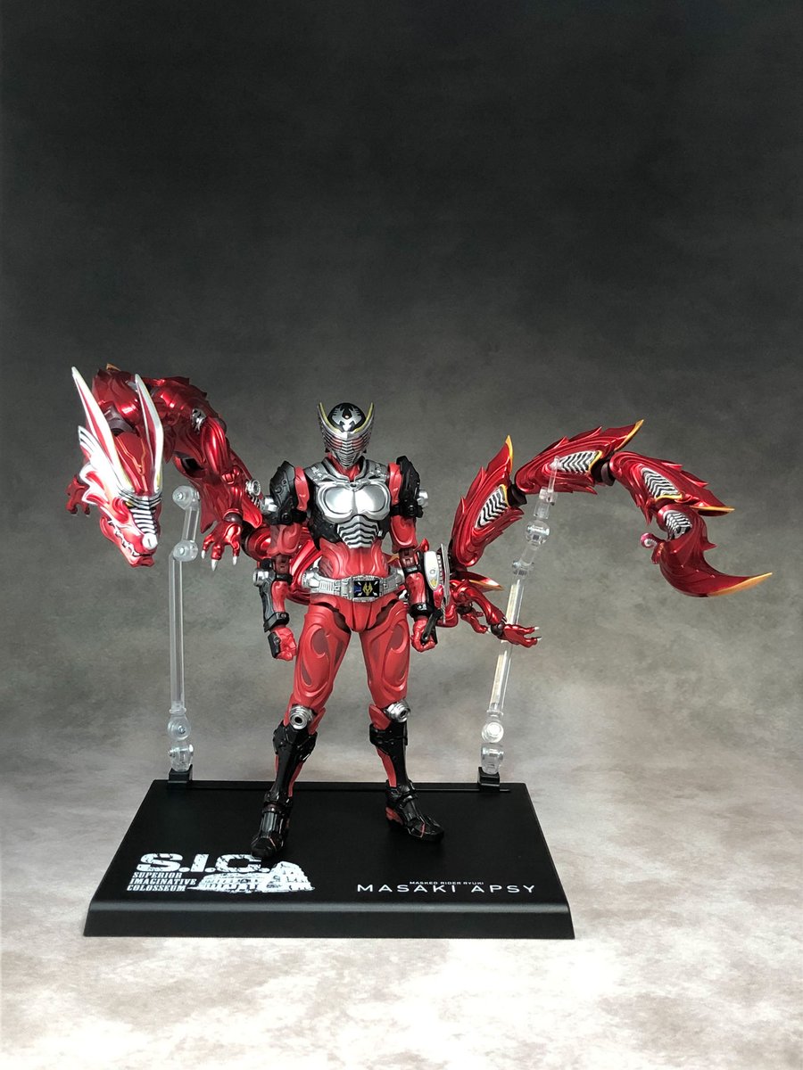 S.I.Cコロセウム版、仮面ライダー龍騎、製品直前サンプルです！画像