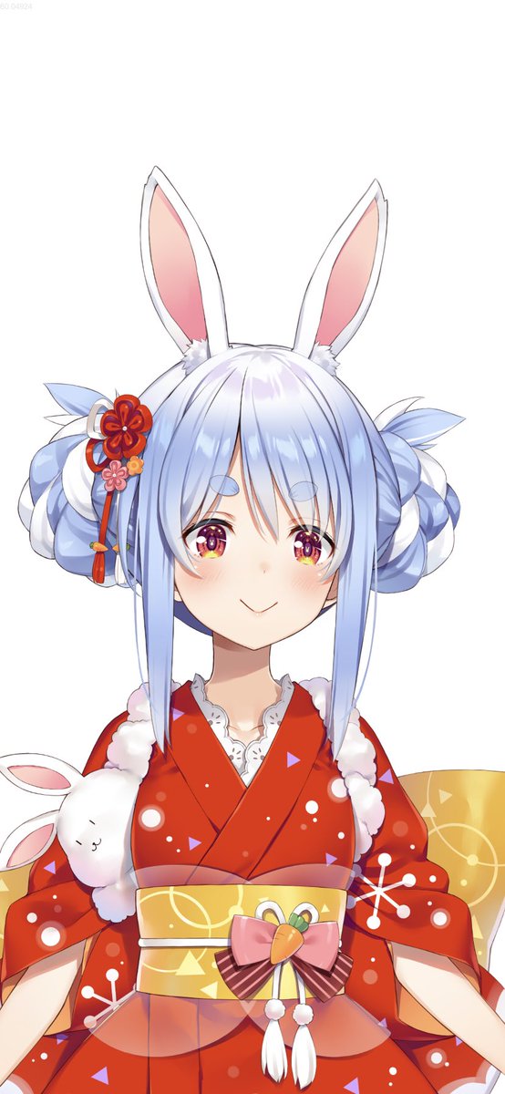 お正月衣装のお披露目見てくれてありがとうぺこー！！！ 可愛かった