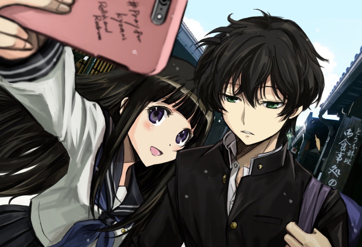 氷菓 #prayforkyoani #氷菓 #折木奉太郎 #千反田える #奉える