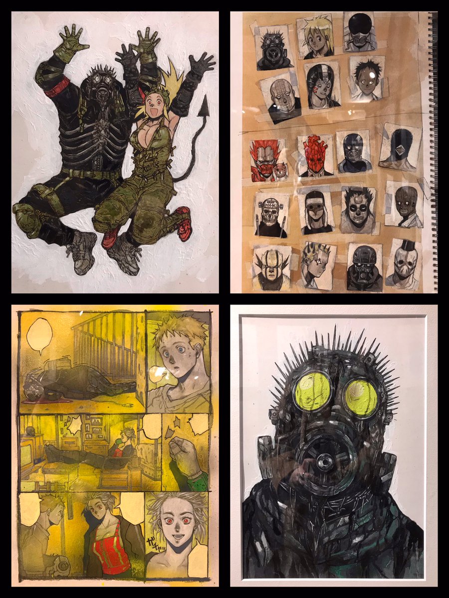 ドロヘドロ原画展行きました🔨 入場特典のポストカードで最推し心能井